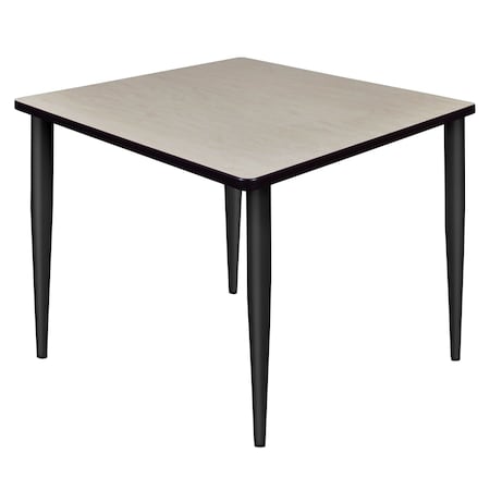 Kahlo Square & Round Tables, 42 W, 42 L, 29 H, Wood, Metal Top, Maple